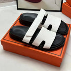 2026 New Designer Footwear, Luxury Women's Outdoor Beach Slides & Sandals, Comfortable Arch Support Flat Shoes for Women