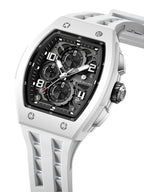 TSAR BOMBA Watch for Men Luxury Brand Tonneau Design Waterproof Clock Stainless Steel Wristwatch Fashion Rectangle Mens Watch