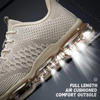 Socviis Men's Air Cushion Running Shoes Breathable Tennis Fashion Sneakers Non Slip Workout Casual Sport Shoes Gym Training Com