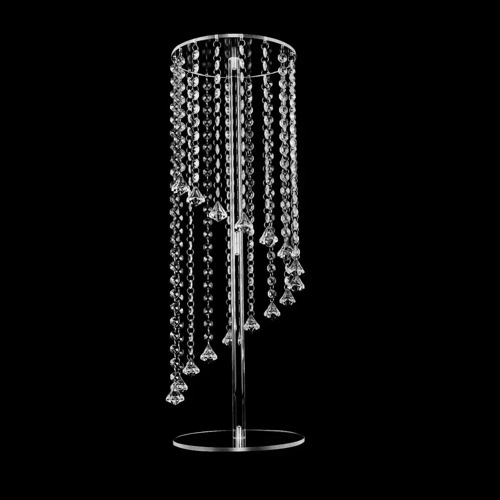 10pcs 31.5in Tall Clear Acrylic Lower Stands for Wedding Centerpieces with Crystal Vase - Perfect for Events