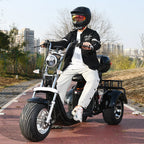 3 Wheel Three Speed Regulation Charge Power Mobility Scooter 3000W Off Road Three Wheel Electric Bike Tricycle Adult Motorcycle