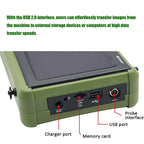 Portable Veterinary Ultrasound Scanner, Vet Pregnancy Ultra Machine with 3.5MHz Convex Probe for Pig Sheep Goat Dogs Animals