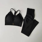 Peach High-Waisted Hip-Lifting Women's Exercise Suit Shockproof Yoga Fitness Clothes for Running And Styling