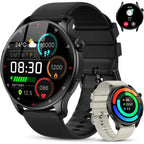 Waterproof Fitness Smartwatch with Answer Call, Pedometer, Sleep and Heart Rate Tracking for Men and Women