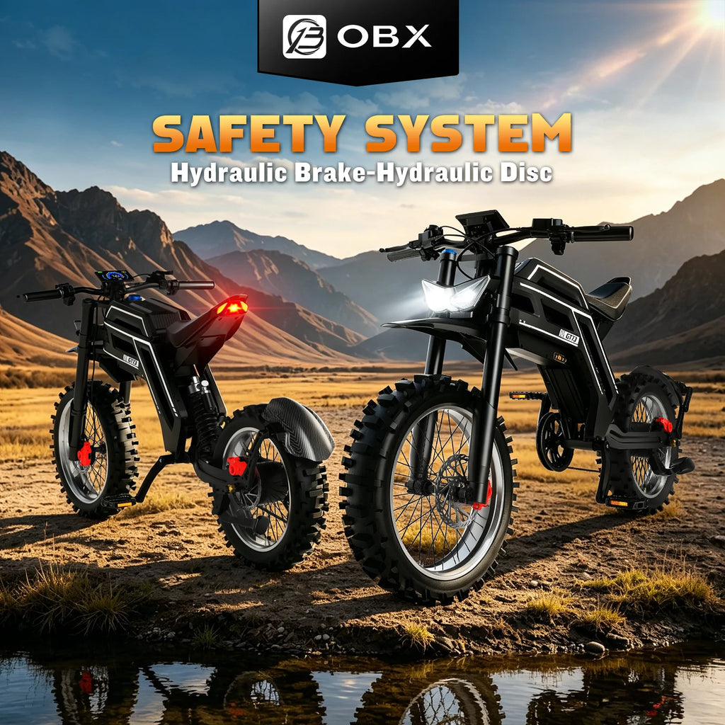 Electric Bike GT73 Off-Road Ebike 70Kmh 3000W Brushless Motor 58V30AH Lithium Battery New In Ebike Adult Electric Motorcycle