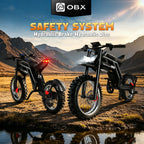 Electric Bike GT73 Off-Road Ebike 70Kmh 3000W Brushless Motor 58V30AH Lithium Battery New In Ebike Adult Electric Motorcycle