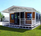 Flat Pack Modular Container Tiny House 20ft Foldable Prefab Portable Mobile Office Living