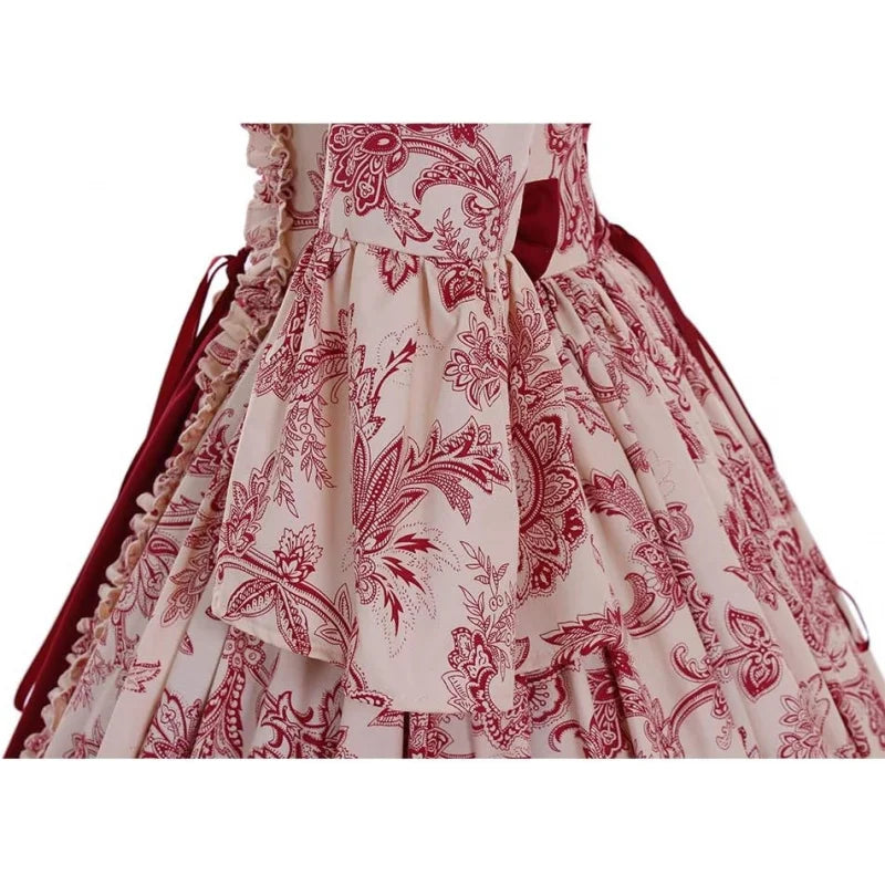 Women's Victorian Rococo Dress Inspiration Maiden Costume