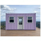 Durable 20ft Detachable Shipping Container House Luxury Prefabricated Living Accommodation Easy Setup Modular Tiny Home Kit