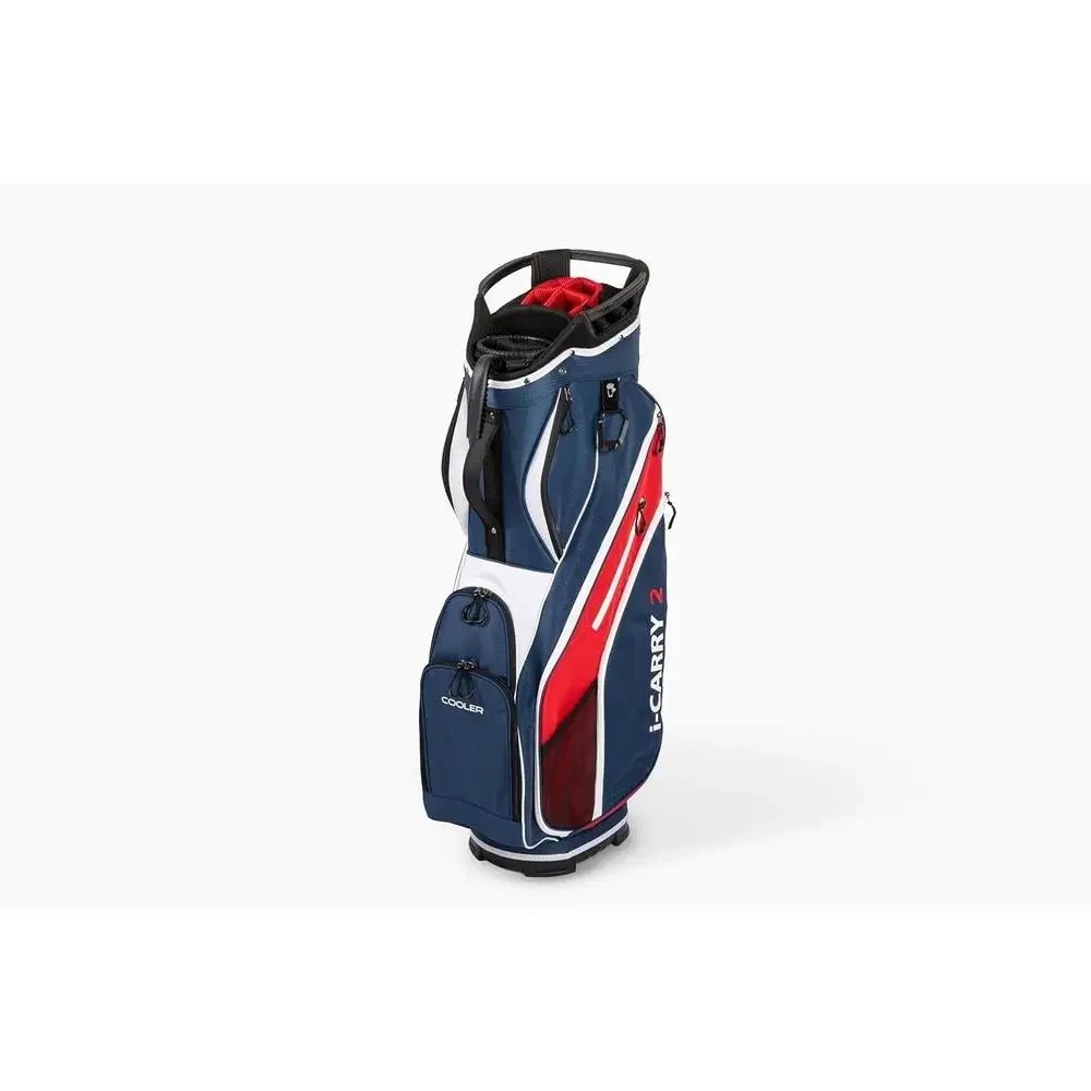 2-in-1 Golf Cart Bag with Detachable Short Game Stand Bag - 15 Pockets