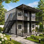 Expandable Folding Modular House Container Home for Temporary Office Staff Housing and Garden Room Customized