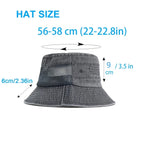 Spring Summer Washed Cotton Mesh Breathable Bucket Hats for Men Women Casual Panama Hat Hiking Camping Outdoor Hat Unisex