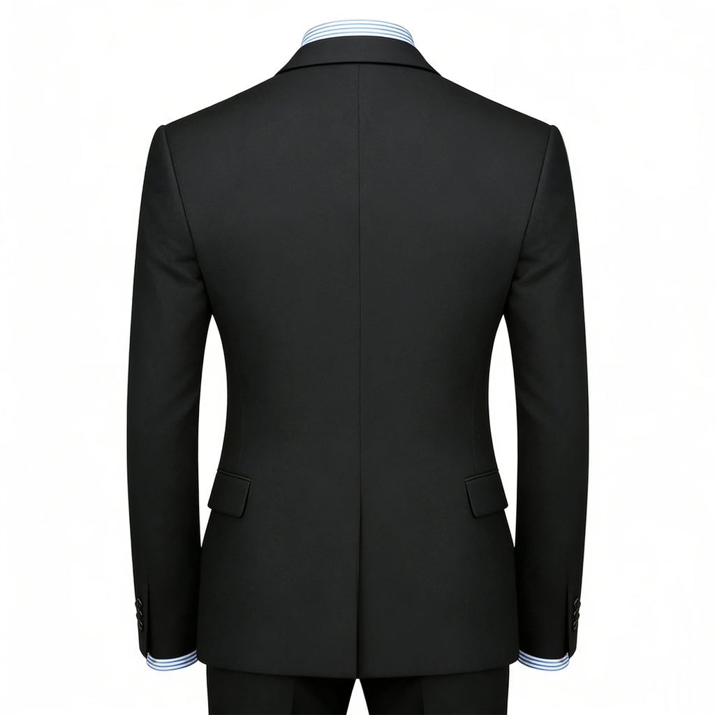 CYPTIRY Men's 3 Piece Suit Set - Classic Business Slim Fit Clothing Package Includes Blazer Pants And Shirt