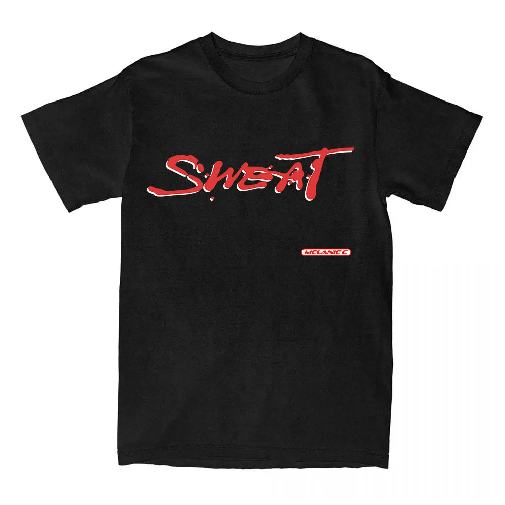 Melanie C Sweat Tshirts Short Sleeve Cotton Female T-shirt Unisex Streetwear O-neck Loose Casual Women Men T Shirt Graphic Tees