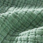 100% Cotton Muslin Blanket 108" X 90" Size 4-Layers Summer Gauze s for Bed Couch Soft Lightweight Breathable Linen Blankets Bed