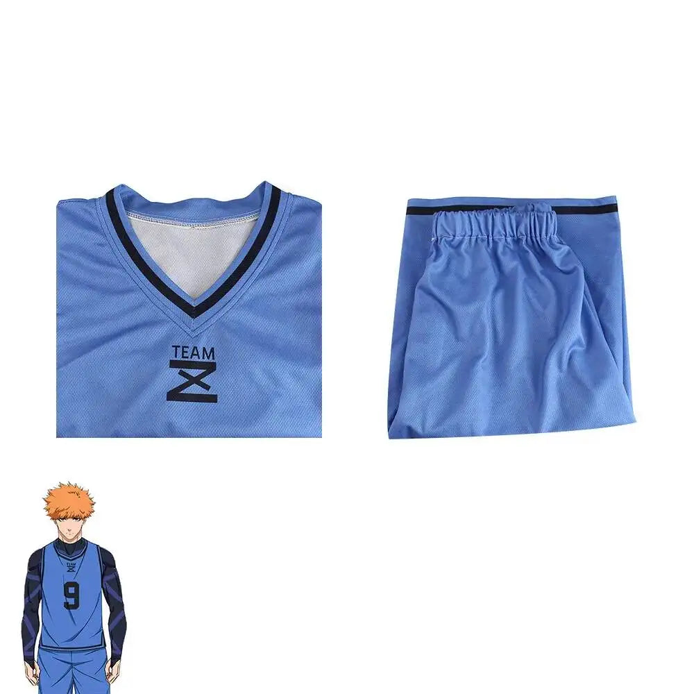 Blue Lock Cosplay Jersey No.11 Isagi Yoichi Bachira Meguru Chigiri Hyoma Kunigami Rensuke Football Uniform Costume