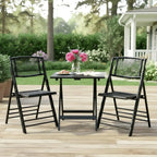 Bamboo Folding Chairs 1/2/4 Pack Foldable Dining Wood Chairs for Outdoor Indoor Garden Patio Lawn Porch Wedding, Customized