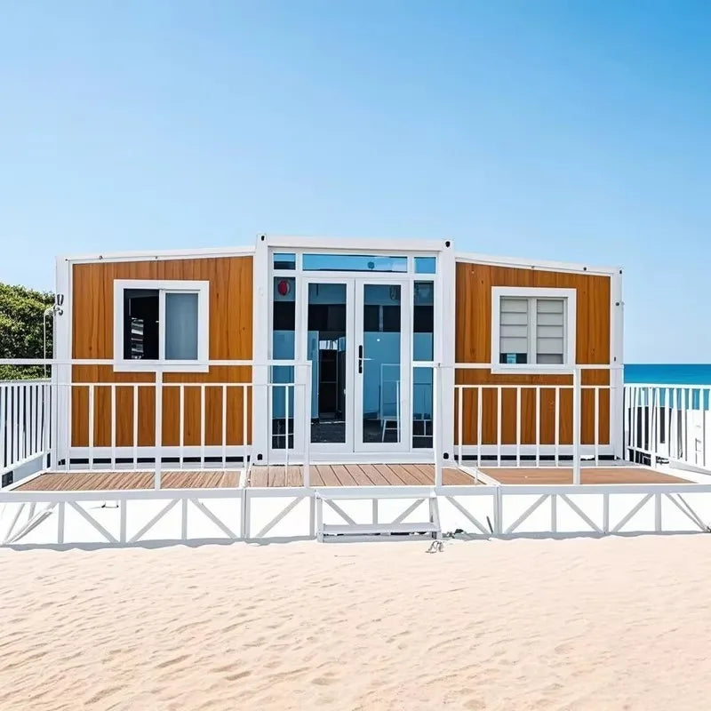 Prefab Tiny Homes 20ft 40ft Expandable Container House Customized Prefab House Garden Rooms Folding Room Sheds Warehouse Barn