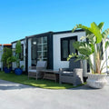 China Fold Out Container House 20ft 40ft Expandable Tiny House Container Prefabricated Container House Mobile Home for Australia
