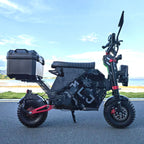 US Stock FLJ Scooter 72V 12000W Electric Scooter with 14 inch Off Road Fat Tire Removable Battery and App Function Scooter