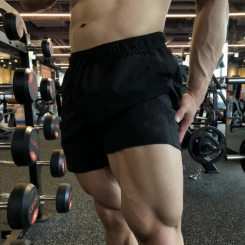 Sports Shorts Summer Men Casual Loose Fit Shorts Ice Silk Breathable For Beach Basketball Fitness Comfort Short Pants