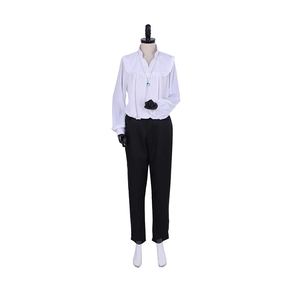 Howl Cosplay Costume Anime Full Set With Jacket Shirt Pants Necklace plus size
