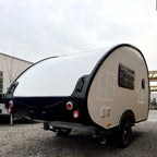 Customized Camper RV Luxury Modern Tiny Galvanised Teardrop Trailer Travel Solar Bathroom Lightweight 4x4 Slide Out Kit for Sale