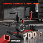 4 in 1 Lower Body Workout Machine for Home Gym, Alloy Material, Green Color, Adjustable and Plate - Loaded