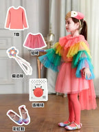 Halloween Children's Costume Cosplay Animal Parrot Performance Costume Kid Cloak Kindergarten Prom Animal Clothing