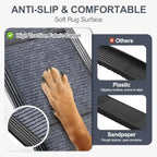 Dog Ramp for Car: 63 Long 17 Wide Portable Folding Ramp for Large Dogs, Non-Slip Rug Surface, SUV/Truck Use, Supports up to 250