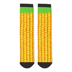 AOYEGO Funny Socks Health Curve Novelty Casual Crew Socks Contrast Color Design for Women Men Gift
