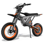 Y66 FREEBOY Adult Electric Dirt Bike 2000W Rear Motor 48V 22.5Ah Battery 34MPH Max Speed 12"+10" All Terrain Fat Tire Off Road Electric Motorcycle Hydraulic Disc Brake Electric Motorbike for Outdoor Mountain Trail Riding