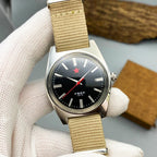 Men's Mechanical Watch Manual Mechanical Stainless Steel Case 7120 Movement Retro Men's Dress Watch Men's Gift
