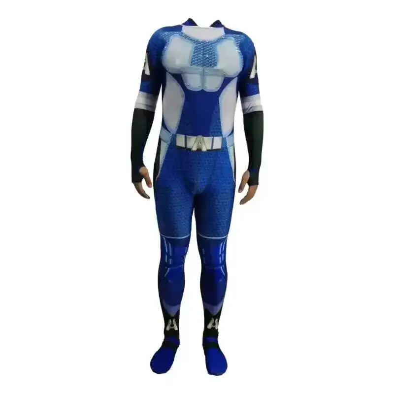 2020 Deep Boys Cosplay Costume Halloween The Seven Homelander A-Train Super Hero Costumes Jumpsuits