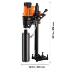 SucceBuy 3000W/3200W Core Drill Machine Drilling Diameter Diamond Stand Core Drill Rig Rugged Concrete Core Drill Wet Dry Use