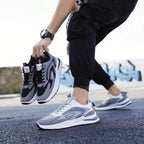 Breathable Mesh Non Slip Casual Sneakers Lightweight Running Shoes For Men Summer Outdoor