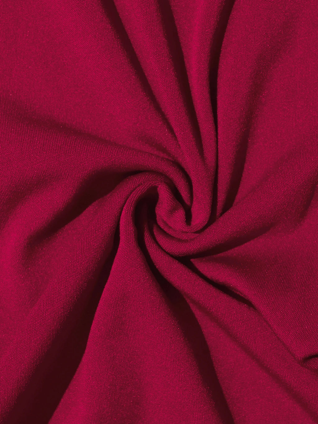 2-Piece Wine Red Halter Neck Ruffle Chiffon Top Wide Leg Pants Elegant Women Party Banquet Outfit