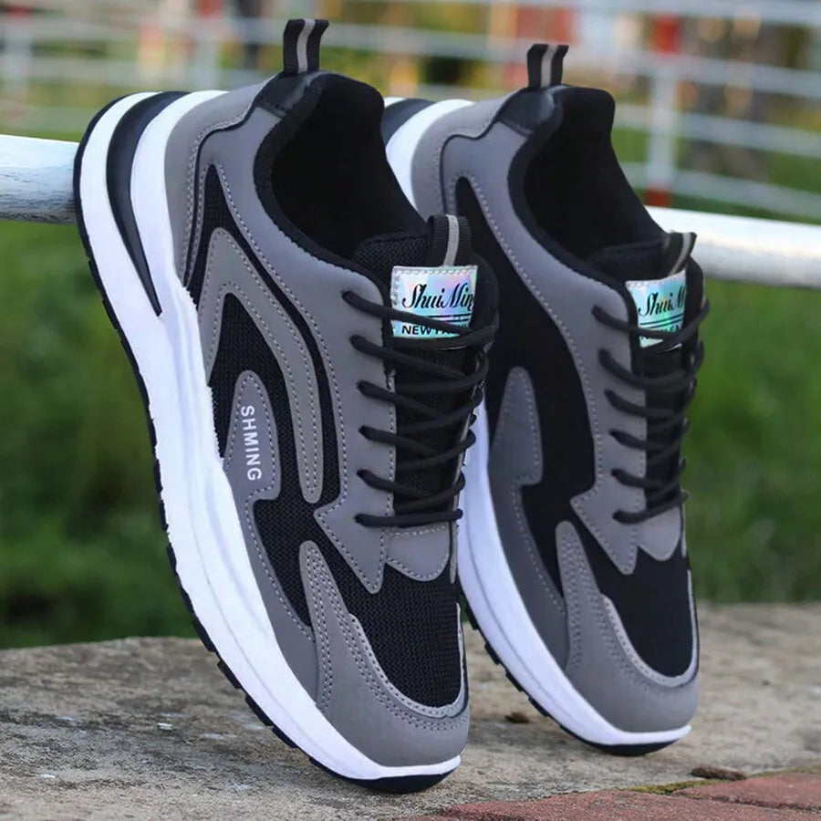 Breathable Mesh Non Slip Casual Sneakers Lightweight Running Shoes For Men Summer Outdoor