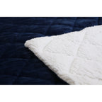 Modern Style Double-sided Two-tone Blanket Easily Switch Styles and Perfectly Match Various Interior Styles Premium Fleece Polyester Fabric Easy To Care for And Durable 60inches Long X 80inches Wide Suitable for Sofas Bedroom