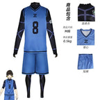 Blue Lock Cosplay Jersey No.11 Isagi Yoichi Bachira Meguru Chigiri Hyoma Kunigami Rensuke Football Uniform Costume