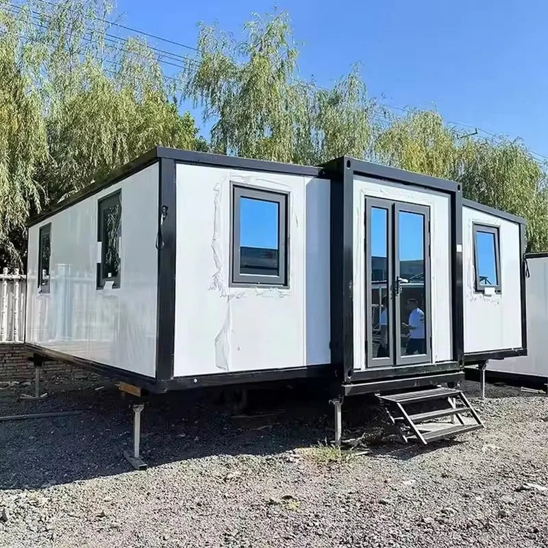 Prefab Tiny Homes 20ft 40ft Expandable Container House Customized Prefab House Garden Rooms Folding Room Sheds Warehouse Barn