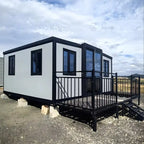 Heavy Duty Steel Frame Yugong Foldable Expandable Container House Portable Prefab Strong Home for Hurricane Zone Earthquake Area