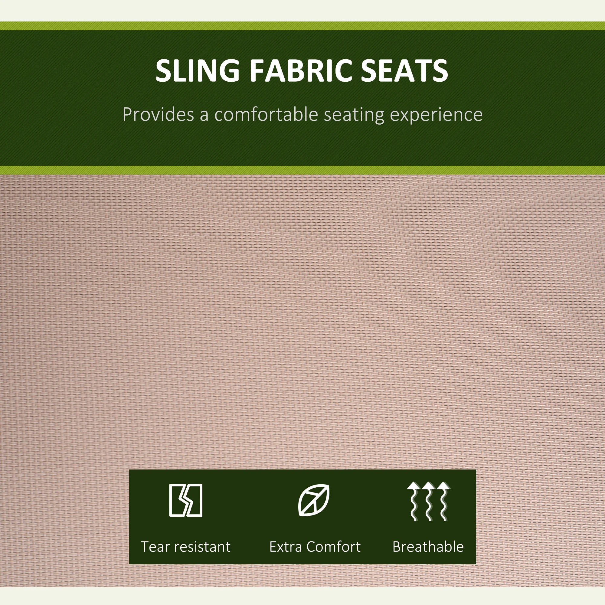 3-Seat Outdoor Porch Swing Chair, Patio Swing Glider with Adjustable Canopy, Breathable Seat, and Steel Frame for Garden, Poolside, Backyard, Beige