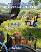 Spacewalk Electric Tricycle for Adults, Folding Trike Bike for Adults | 748.8Wh Removable Battery, Peak 1200W Motor, 18*3.0 Fat Tire, Step-Thru Electric Tricycle, Up to 60 Miles, 18MPH