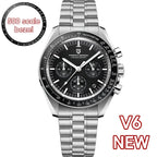 PAGANI DESIGN 2025 New AK Project Men's Watches Luxury Quartz Wrist Watch For Men AR Sapphire Speed Chronograph Automatic Date