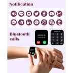Smart Watches for Men and Women - HD Screen, Fitness Tracker, Waterproof, Compatible with iOS/Android