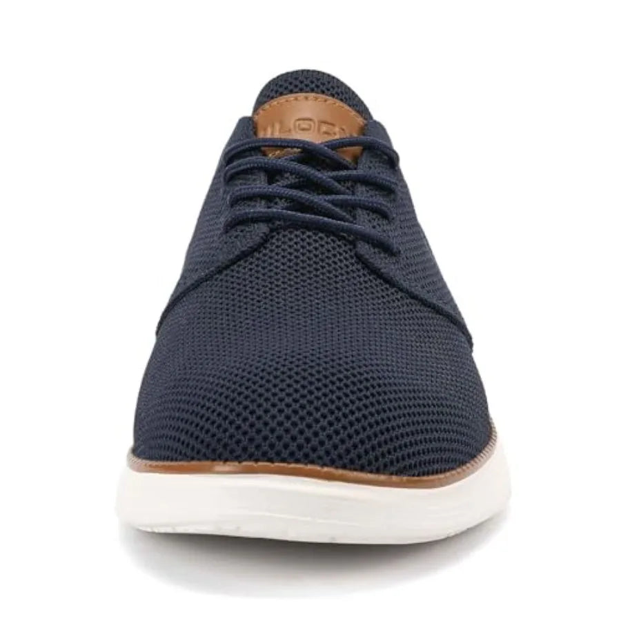 VILOCY Men's Fashion Dress Sneakers Casual Walking Shoes Business Oxfords Comfortable Breathable Lightweight Tennis