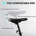Fat Tire Mountain Bike 26 Inch, 21 Speed Dual Full Suspension, 4.0" Wide Non-Slip Big Fat Tire, Men Women Bicycles