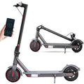 8.5'' Electric Scooter 350W Motor 36V 10.5Ah Battery 19mph Max Speed 21miles Max Range Smart APP Control Scooter Shock-absorbing Anti-skid Folding Waterproof E-Scooter for Adults