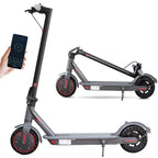8.5'' Electric Scooter 350W Motor 36V 10.5Ah Battery 19mph Max Speed 21miles Max Range Smart APP Control Scooter Shock-absorbing Anti-skid Folding Waterproof E-Scooter for Adults